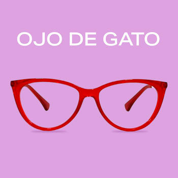 Lentes tipo Ojo de gato